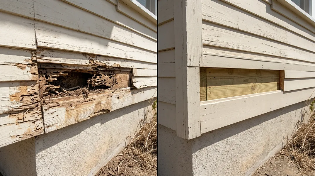 Why Santa Clarita Homes Get So Much Termite and Wood Rot Damage — and What to Do About It